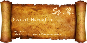 Szalai Marcella névjegykártya